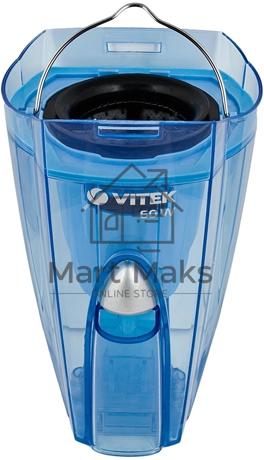 Пылесос ручной Vitek VT-1811 B голубой, 60 Вт, уборка сухая, пылесборник контейнер 0.5 л