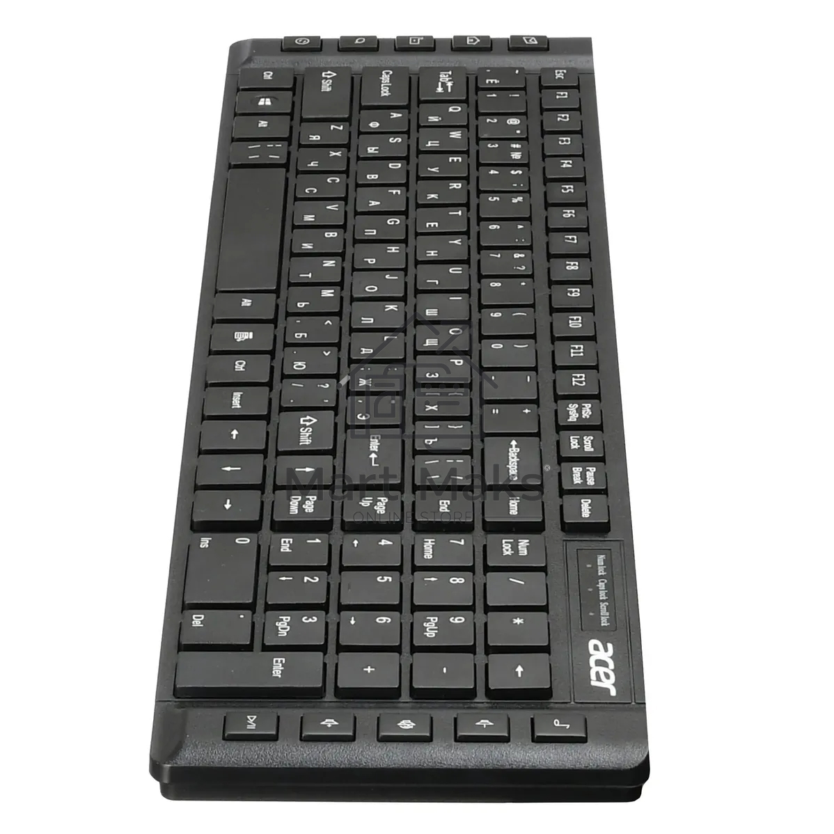 Клавиатура Acer OKW010 ZL.KBDEE.002 проводная, USB, черный