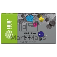 Картридж струйный Cactus CS-EPT973200 T9732 голубой (330мл) для Epson WorkForce WF-C869RD3TWFC/WF-C869RDTWF