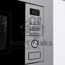 Микроволновая печь встраиваемая Gorenje BMI201AG1X нержавеющая сталь, 20 л, 800 Вт, переключатели - поворотный механизм/кнопки