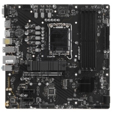 Материнская плата MSI PRO B760M-P DDR5, LGA 1700, Intel B760, 4xDDR5, 4xSATA, 2xM.2, 1xPCIe 4.0 x16, 2xPCIe 3.0 x1, 1xHDMI, 1xDP, 1xVGA, 1x1Gb LAN, 4xUSB-A 2.0, 1xUSB-A 3.2 Gen 1, 1xUSB-C 3.2 Gen 2, 3x3.5 мм, 7.1, mATX