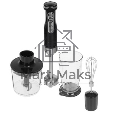 Блендер BQ HB522PS Black-Steel. 1000 Вт, 3 в1 Блендер + миксер + измельчитель