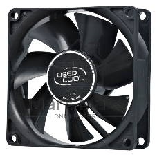 Вентилятор для корпуса DEEPCOOL XFAN 80 черный, 80 мм, 1800 об/мин, 20.3 дБ, Molex