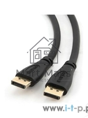 Кабель DisplayPort Gembird/Cablexpert, 3м, 20M/20M, черный, экран, пакет(CC-DP-10)