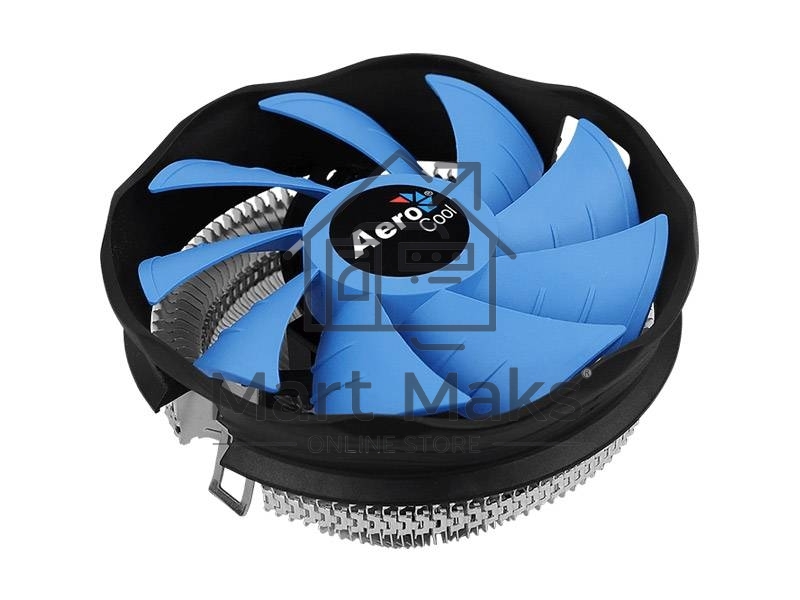 Кулер для процессора AeroCool / Formula Verkho Plus серебристый/черный, 120 мм, алюминий, 2000 об/мин, 26.5 дБ, 4 pin, 110 Вт, 68 мм