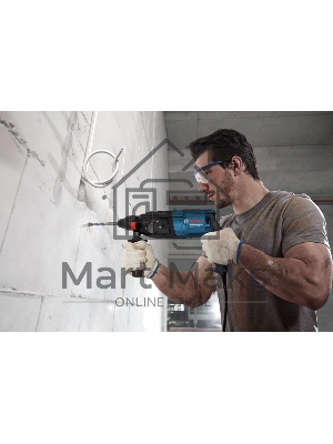 Перфоратор Bosch GBH 2-24 DRE патрон:SDS-plus уд.:2.7Дж 790Вт (кейс в комплекте)