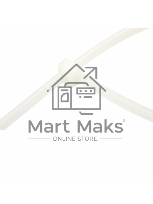 Хомут-стяжка кабельная нейлоновая Rexant 250 x7,6 мм, белая, упаковка 100 шт.