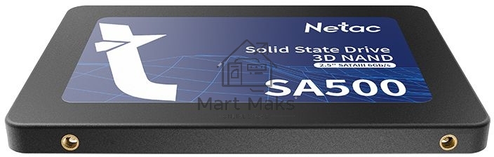Накопитель SSD Netac SA500, 512GB, SATA III, 2.5