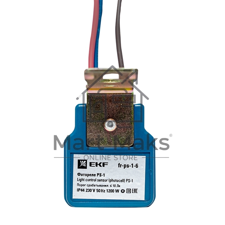 Фотореле EKF fr-ps-1-6 PS-1 6А 1200Вт IP44 EKF PROxima