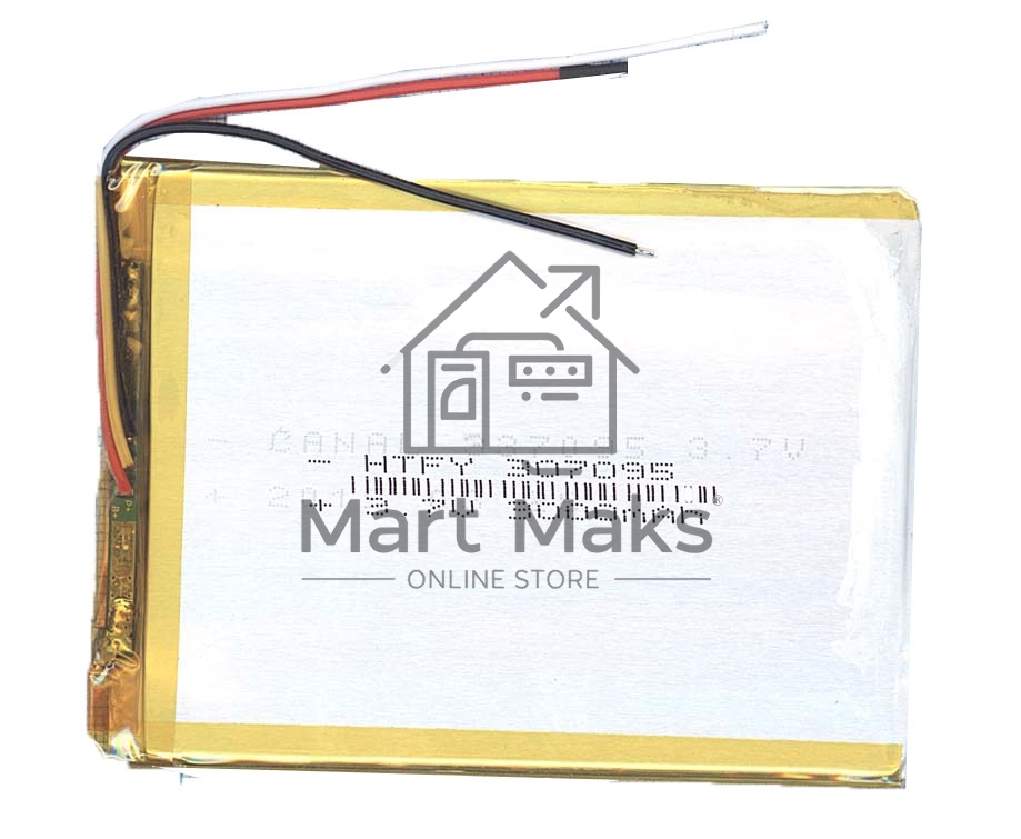 Аккумулятор Li-Pol (батарея) 3*70*95мм 3pin 3.7V/2500mAh