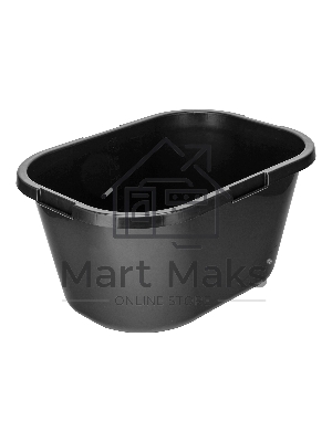 Таз строительный Matrix прямоугольный универсальный, 120л, ударопрочный