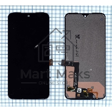 Дисплей для Motorola G7, черный