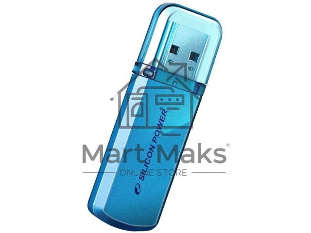 Флешка USB R/W Silicon Power R/W 8Gb Helios 101 SP008GBUF2101V1B USB2.0 синий