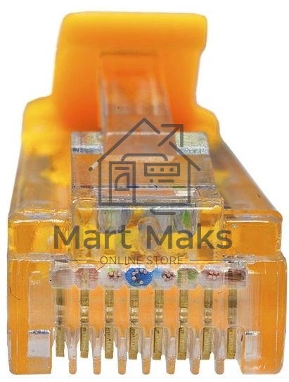 Патч-корд Suprlan 10-0164 UTP RJ-45 вил.-вилка RJ-45 кат.5E 3м желтый LSZH 24AWG