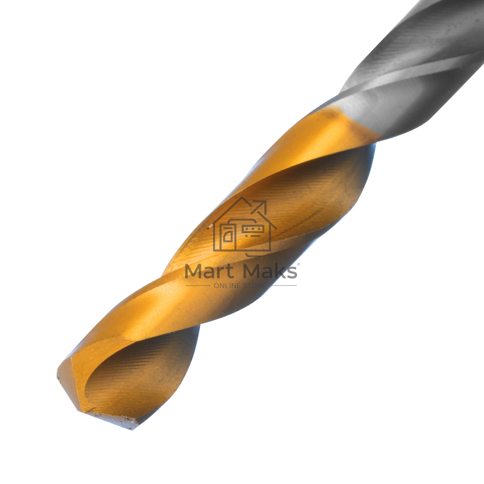 Сверло спиральное по металлу 7,5 x 109мм, Р6М5, Golden Tip Denzel