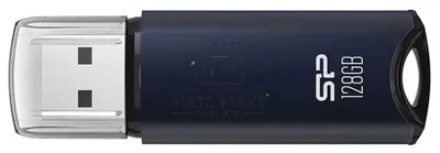 Флешка USB R/W R/W 128Gb Silicon Power Marvel M02, USB 3.2, Black