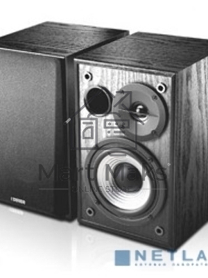 Колонки Edifier R980T темное дерево/черный Активные, 2 x 12W RMS, 70-18000Гц, дерево