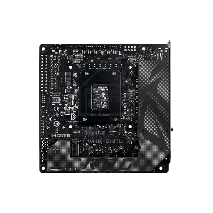 Материнская плата ASUS ROG STRIX B860-I GAMING WIFI, LGA1851, Intel B860, 2xDDR5, 4xSATA, 2xM.2, 1xPCIe 5.0 x16, 1xDP, 1xHDMI, 1xThunderbolt 4, 1x2.5Gb LAN, Wi-Fi 7, 2xUSB 2.0, 3xUSB 3.2 Gen 1, 1xUSB 3.2 Gen 2, 1xUSB 3.2 Gen 2x2, 1xUSB-C, 1xS/PDIF, 2x3.5 