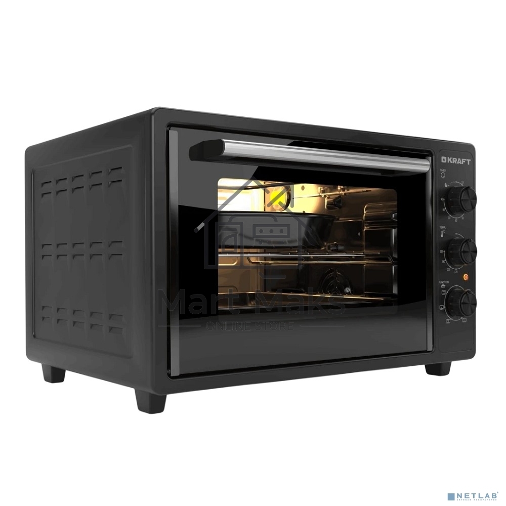 Мини-печь KRAFT KN-MO 3904 FRKBL черный