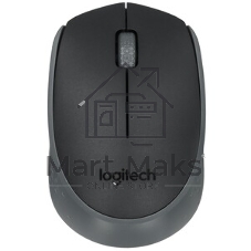 Мышь беспроводная Logitech M170 черный/темно-серый, 1000 dpi, радиоканал, USB, кнопки - 3