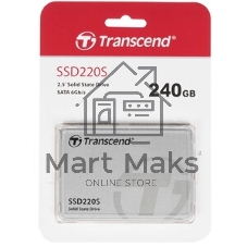 Накопитель SSD Transcend SATA III 240Gb TS240GSSD 220S 2.5