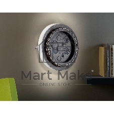 Светильник Ambrella light FA273 CF/TI кофе/янтарь LED 3000K+6400K 24W 200*180*50