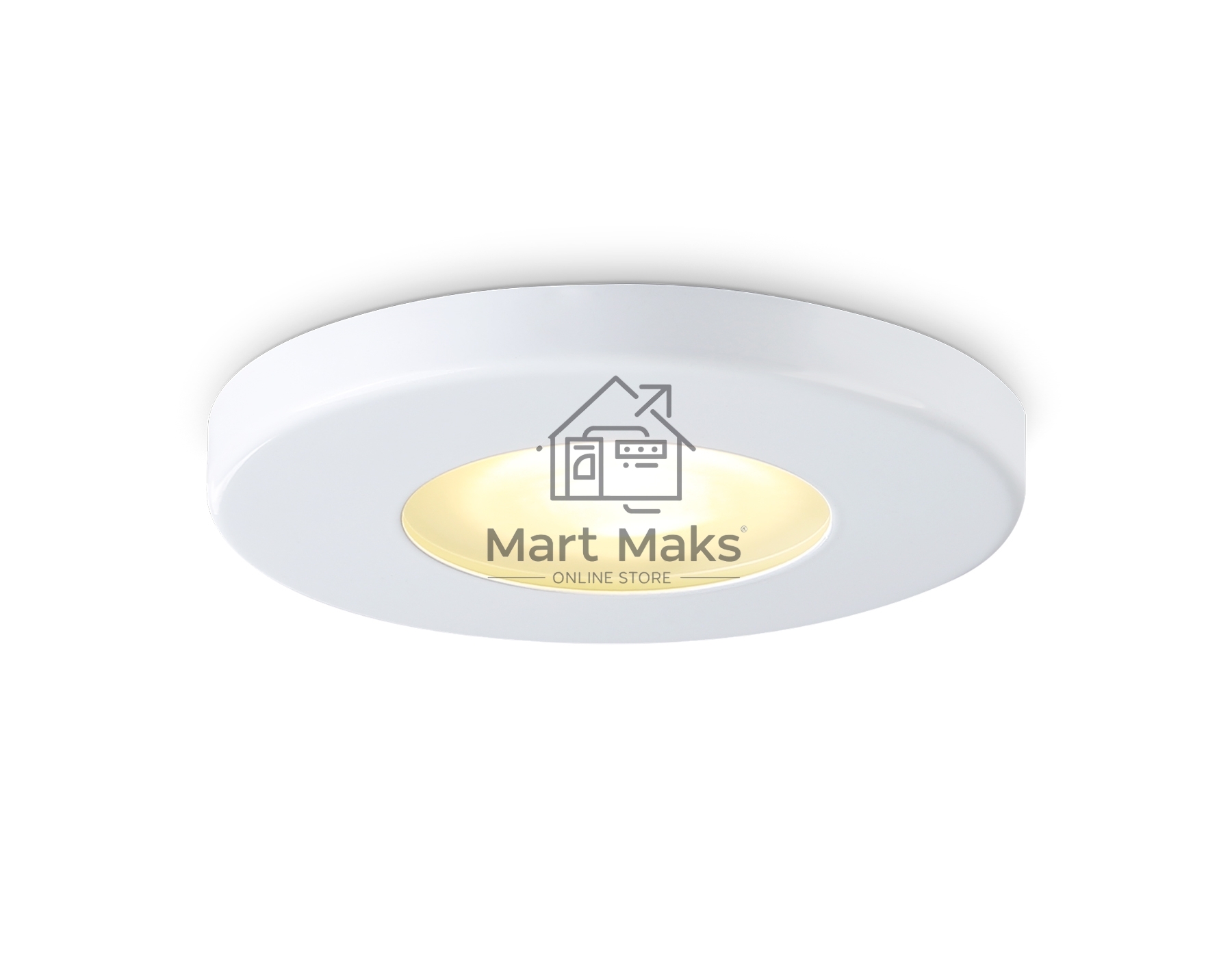 Светильник Ambrella light TN1180 WH белый IP44 GU5.3 D85*34