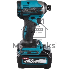 Шуруповерт Makita TD003GA201, 40 В, 2 Ач, 210 Нм, бесщеточный, ударный