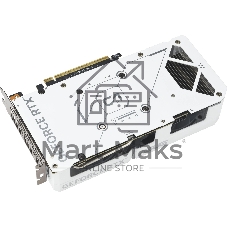 Видеокарта ASUS GeForce RTX 5060 TI DUAL WHITE OC, NVIDIA RTX 5060 Ti, 16 ГБ GDDR7, 128 бит, PCI-e 5.0, 1xHDMI, 3xDP, 2632 МГц