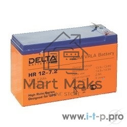 Батарея Delta HR 12-7.2 (12V, 7.2Ah)