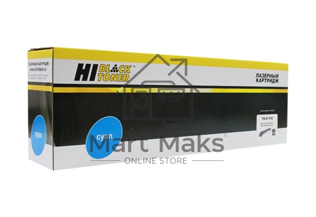 Картридж лазерный Hi-Black (HB-TK-8115C) для Kyocera-Mita Ecosys M8124cidn/M8130cidn, C, 6K