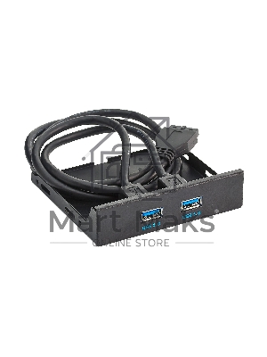 Планка USB на переднюю панель ExeGate U3H-615, 3,5