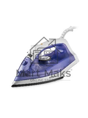 Утюг Kitfort KT-2603 1300Вт белый/фиолетовый