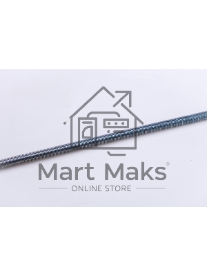 Шпилька резьбовая М16х2000мм DIN 975 цинк. класс прочности 4.8. СТРОЙМЕТИЗ УТОРМ966664