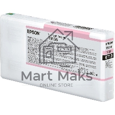 Картридж Epson T9136 (C13T913600) светло-пурпурный (200 мл) для SureColor SC-P5000, SC-P5000V Картридж Epson T9136 (C13T913600) светло-пурпурный (200 мл) для SureColor SC-P5000, SC-P5000V