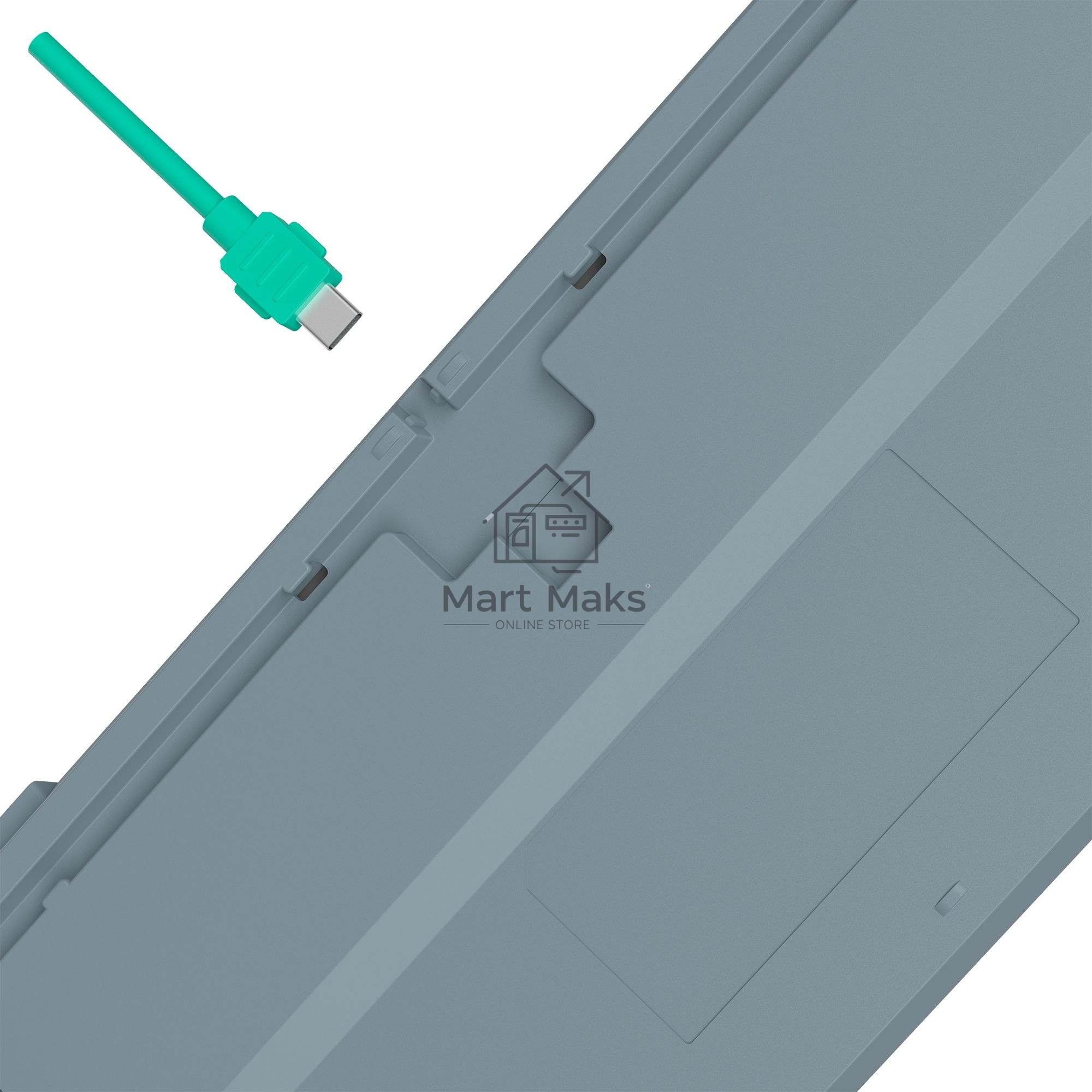 Клавиатура A4Tech Bloody S87 Energy проводная USB серый/зеленый
