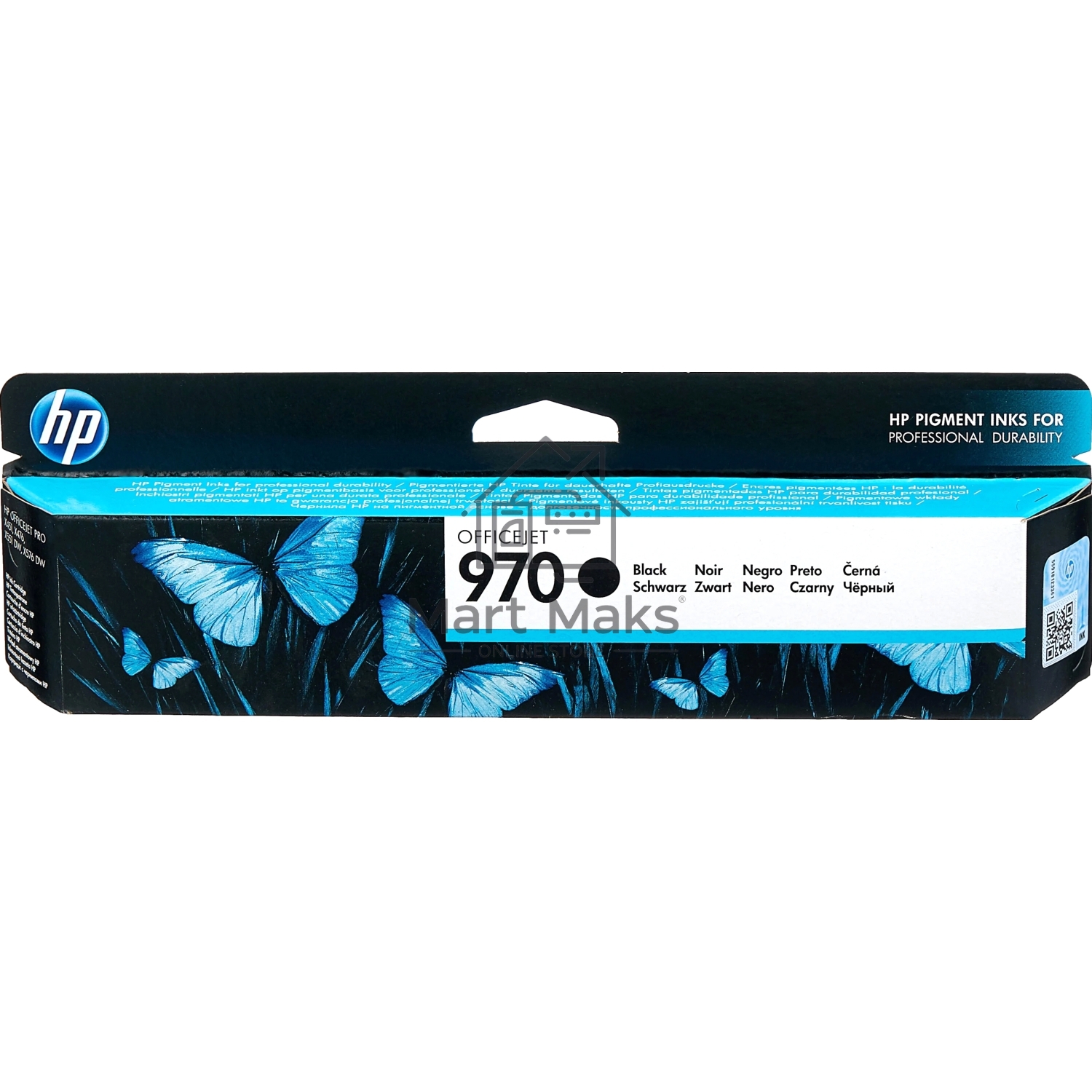 Картридж струйный HP 970 CN621AE черный для HP OJ Pro X476dw/X576dw/X451dw/X551dw (3000стр.)