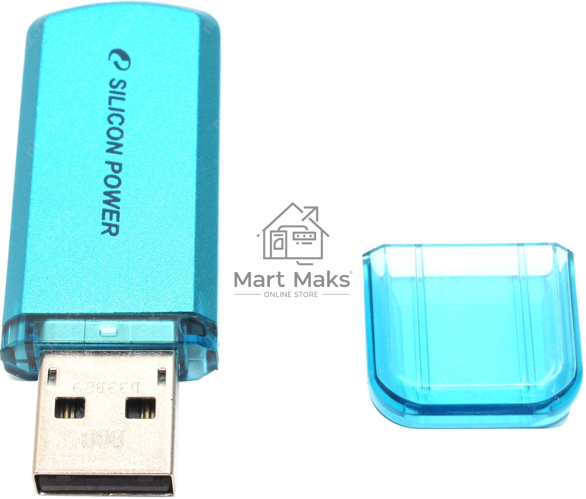 Флешка USB R/W Silicon Power R/W 8Gb Helios 101 SP008GBUF2101V1B USB2.0 синий