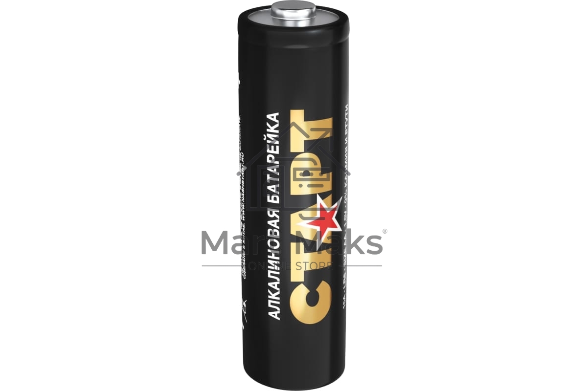 Батарейки СТАРТ R6-SH4 - 60/1200, AA, 4 шт. в шринке со стикером