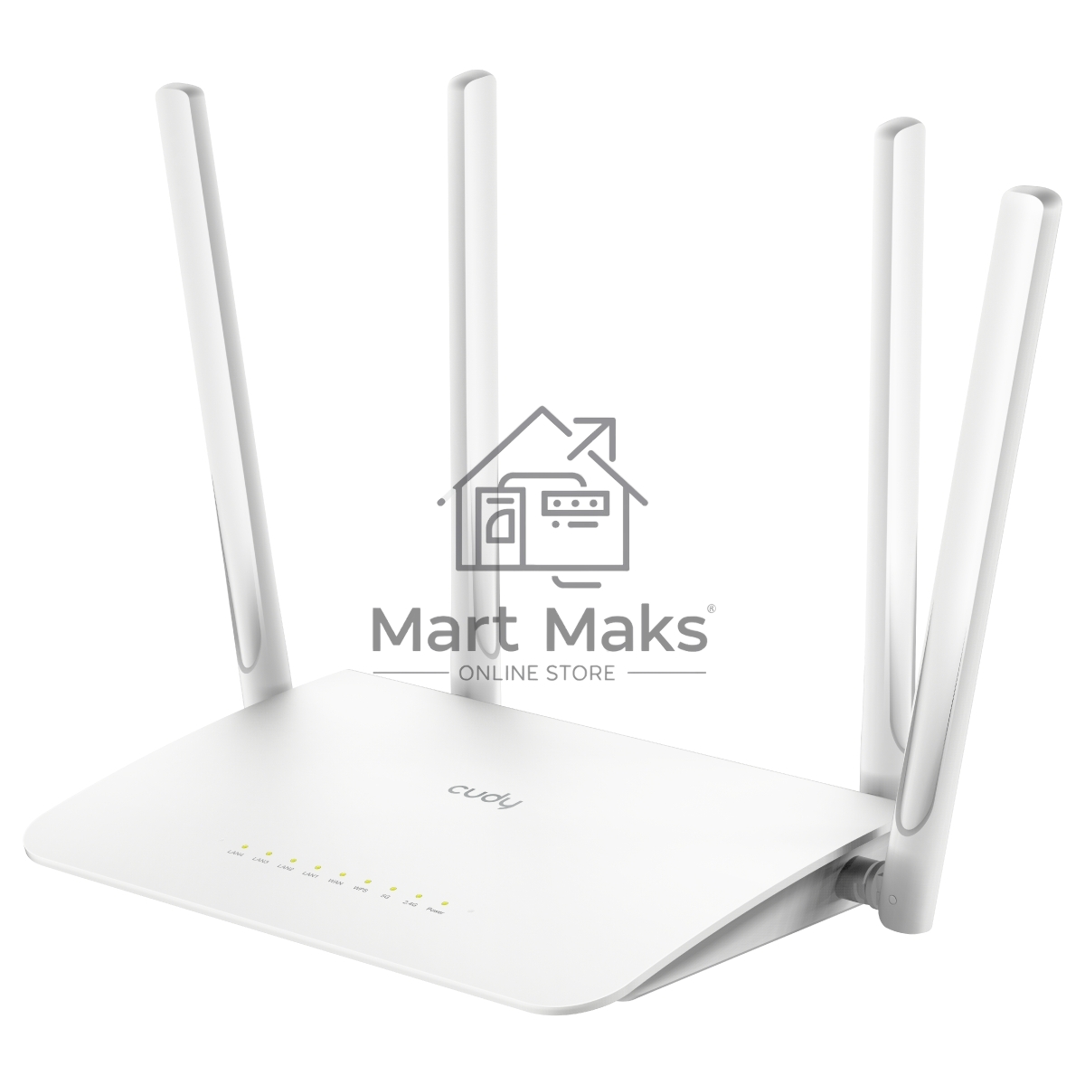 Роутер беспроводной Cudy WR1300 AC1200 10/100/1000BASE-TX/Wi-Fi белый