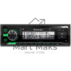 Автомагнитола Prology GT-160, 1 DIN, Bluetooth, USB Type-A, AUX, пульт ДУ