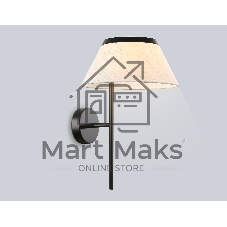 Настенный светильник Ambrella light LH72455 BK/WH черный/белый Е14 max 40W 300*260*400