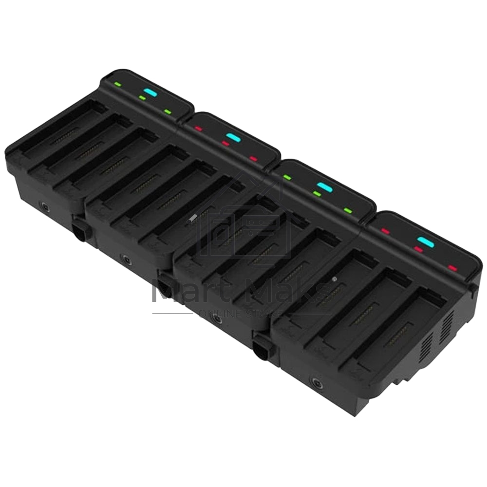 Зарядное устройство для аккумулятора M3 Mobile WD10-12BC-C00 12-Slot battery charger of WD10, Power Supply order separately: 100~240VAC, 12VDC, 7A.