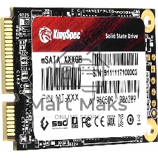 Накопитель SSD KINGSPEC MT Series MT-512, mSATA, R/W 560/540, 3D NAND