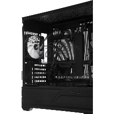Корпус для ПК MSI MAG Pano M110R , Micro-ATX, 1xUSB 3.2 Gen 1, 1xUSB 3.2 Gen2x2 Type-C, 2x140mm, ARGB Reverse Blade Fan, 1x120mm ARGB Fan, ARGB+PWM Control Board, TG