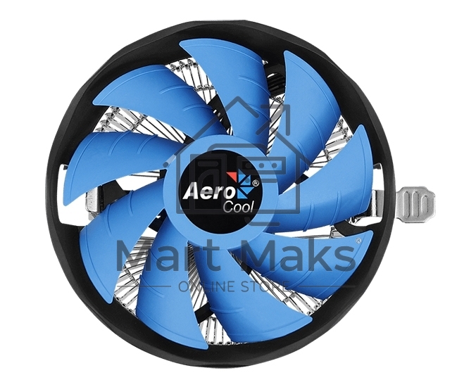 Кулер для процессора AeroCool / Formula Verkho Plus серебристый/черный, 120 мм, алюминий, 2000 об/мин, 26.5 дБ, 4 pin, 110 Вт, 68 мм