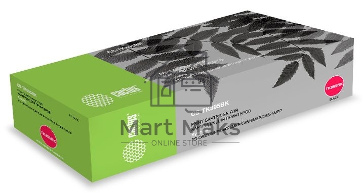 Картридж лазерный Cactus CS-TK895BK черный (12000 стр.) для Kyocera Mita FS C8020/C8020MFP/C8025/C8025MFP