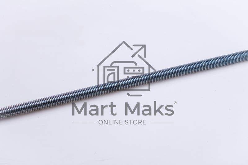 Шпилька резьбовая М12х2000мм DIN 975 цинк. класс прочности 4.8. СТРОЙМЕТИЗ УТОРМ966660