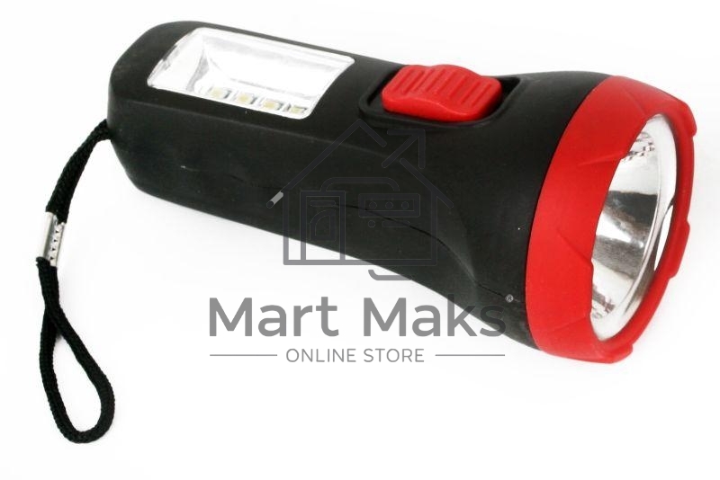 Фонарь LED16014 1 + 4SMD LED 2 реж. 1XR6 пласт блист-пакет Ultraflash 14253