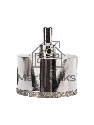 Коронка алмазная Kranz 65 мм с центровочным сверлом